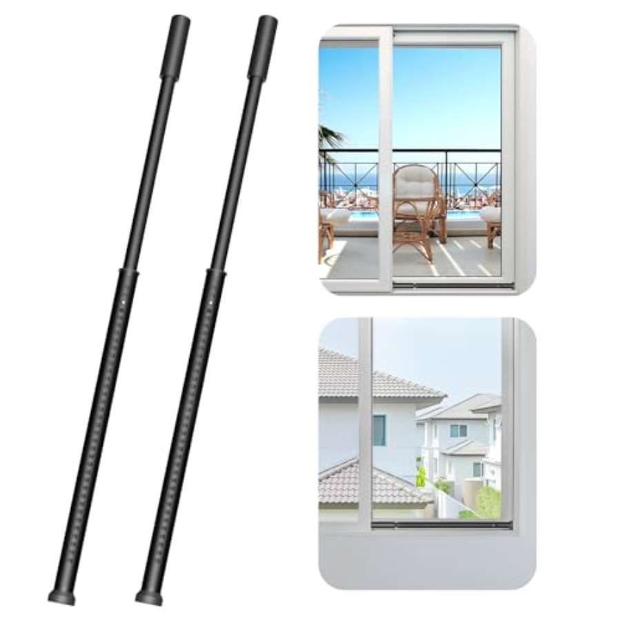 Sliding Door Security Bar, Hea - Window Lock Bar のレビューと価格