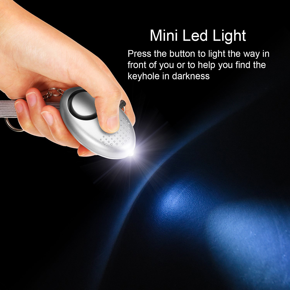 130DB Siren Song LED Portable  - Personal Alarm Keychain のレビューと価格
