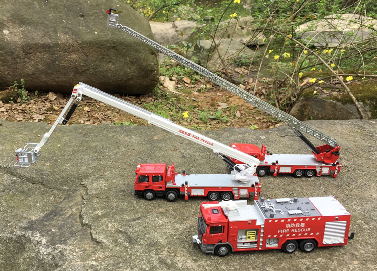 1:50 alloy engineering vehicle - Fire Escape Ladder のレビューと価格