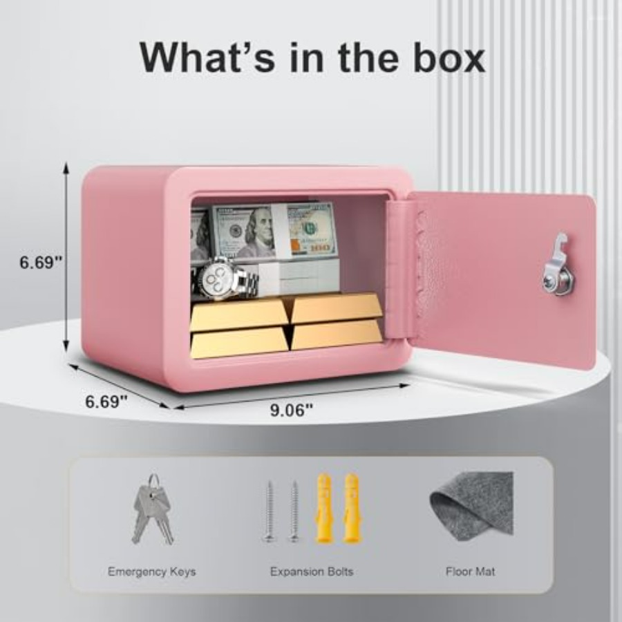 0.23 Cubic Small Safe Box for  - Lockbox Key Secure のレビューと価格