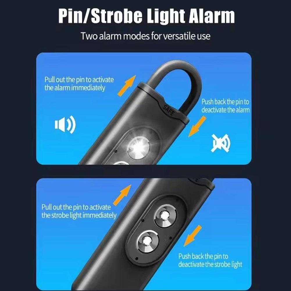 1pcs Self Defense Personal Ala - Personal Alarm Keychain のレビューと価格