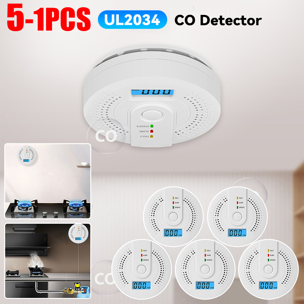 Digital Carbon Monoxide Detect - Smoke Detector Interconnected のレビューと価格