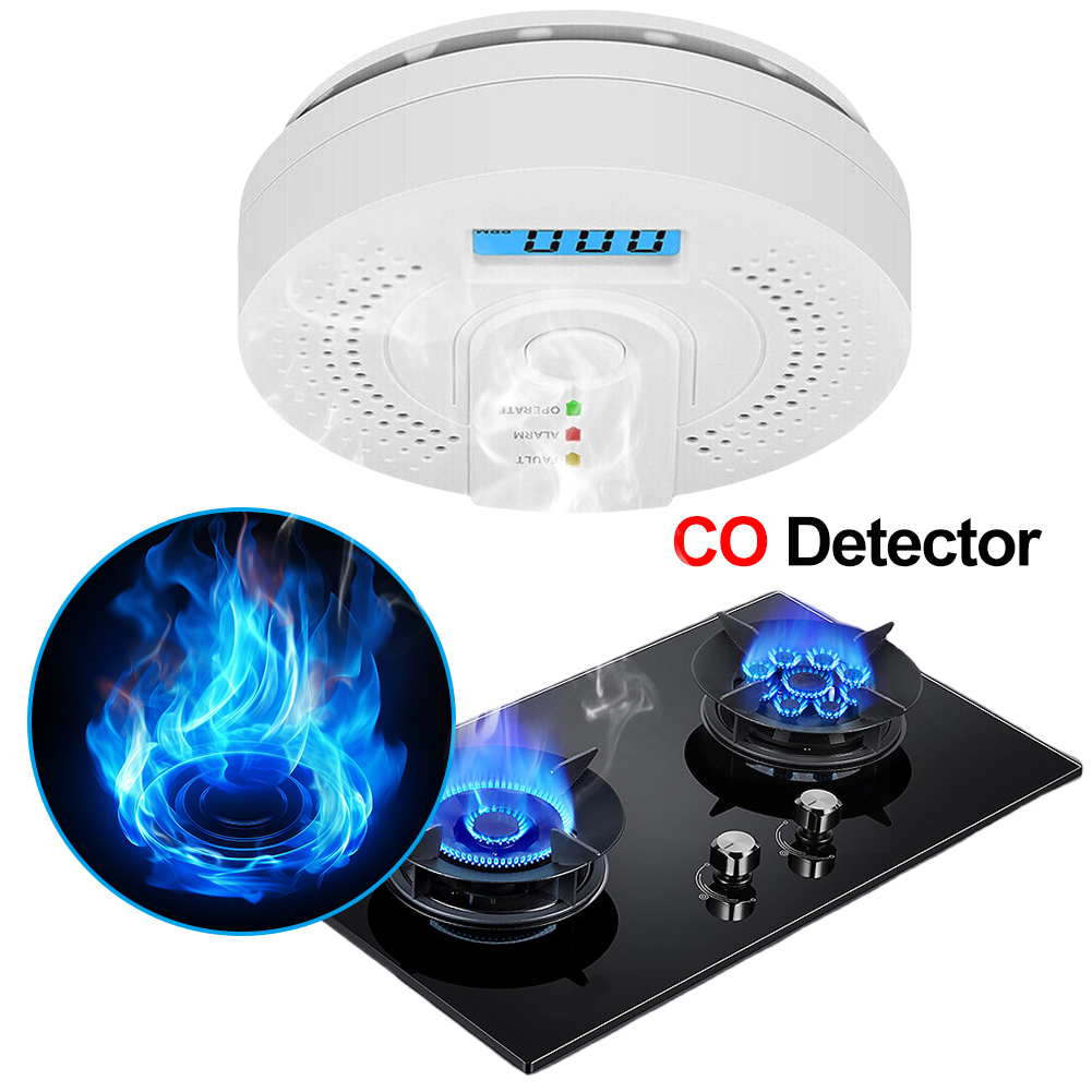 Digital Carbon Monoxide Detect - Smoke Detector Interconnected のレビューと価格