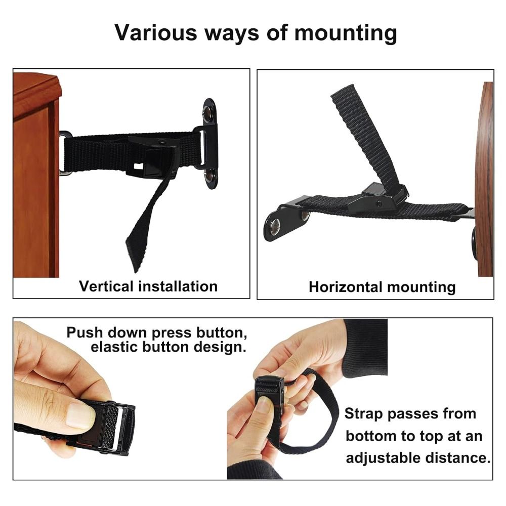 Earthquake Proof Furniture Anc - Earthquake Anchor Strap のレビューと価格