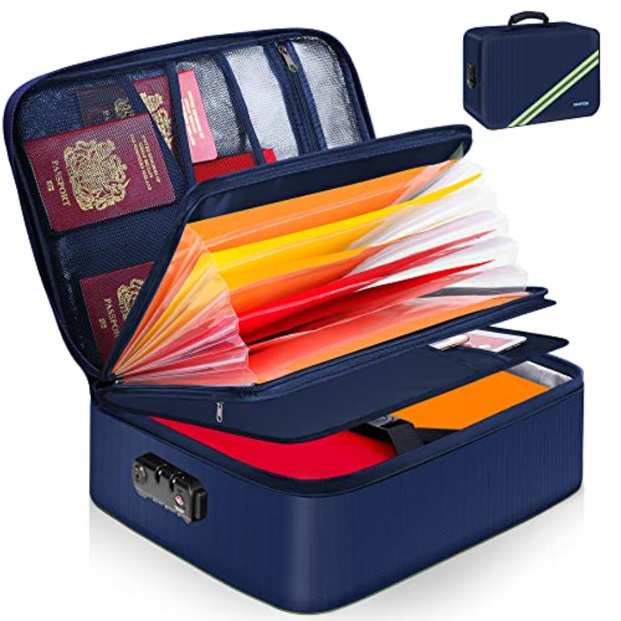 Important Document Organizer W - Fire Safe Document のレビューと価格