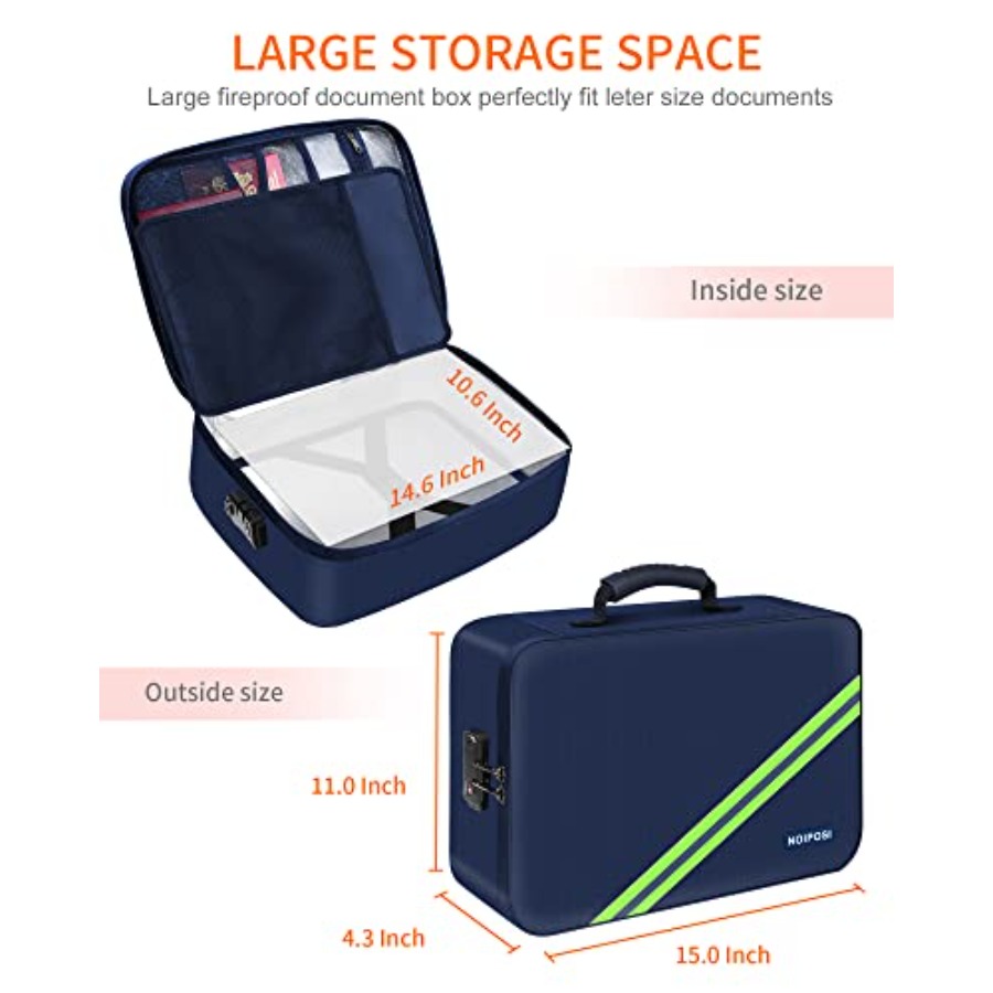 Important Document Organizer W - Fire Safe Document のレビューと価格