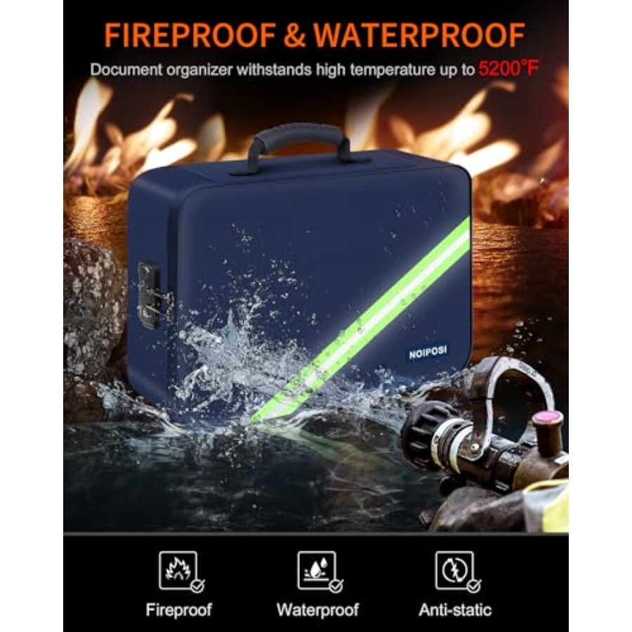 Important Document Organizer W - Fire Safe Document のレビューと価格