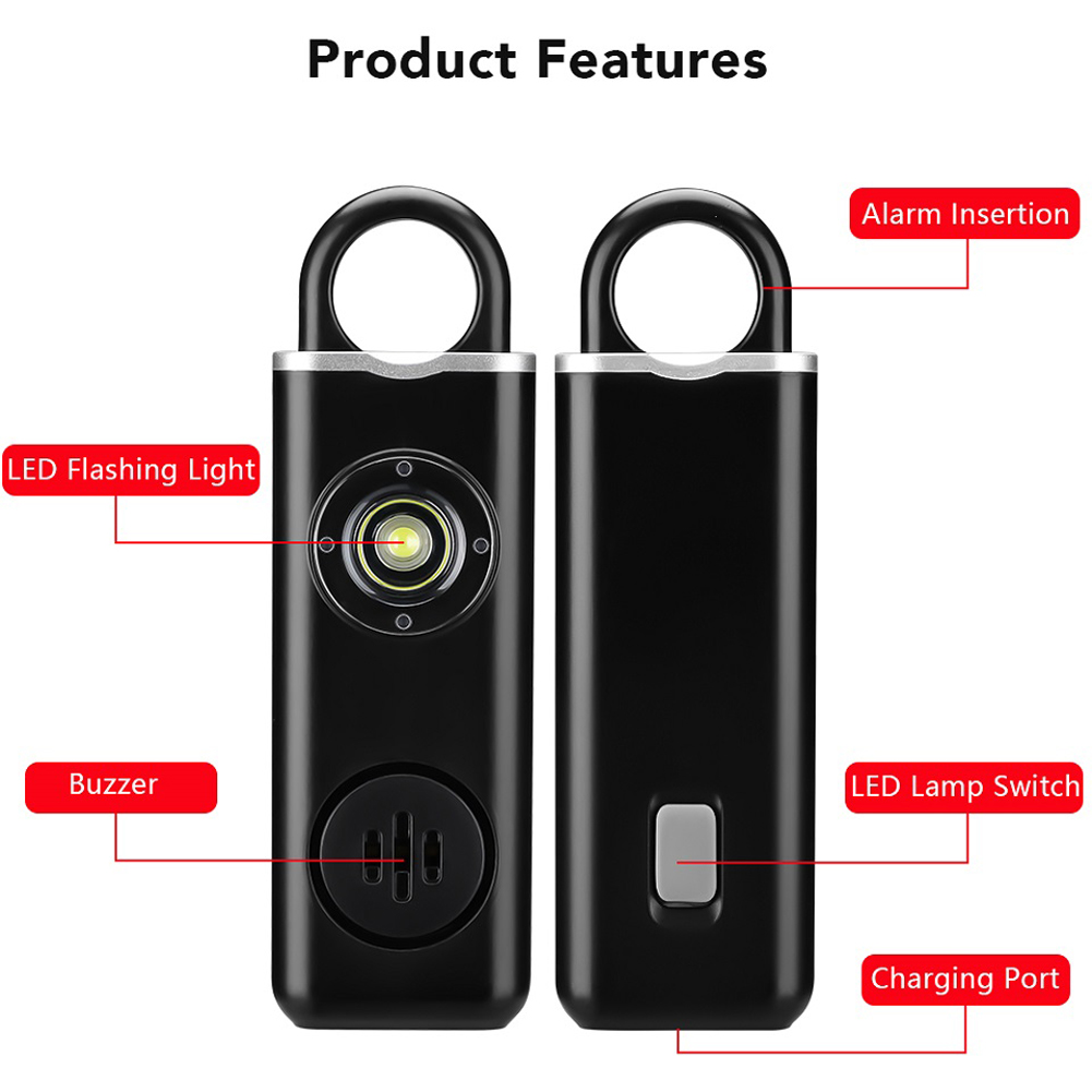Anti-wolf Alert 130dB Loud Sel - Personal Alarm Keychain のレビューと価格