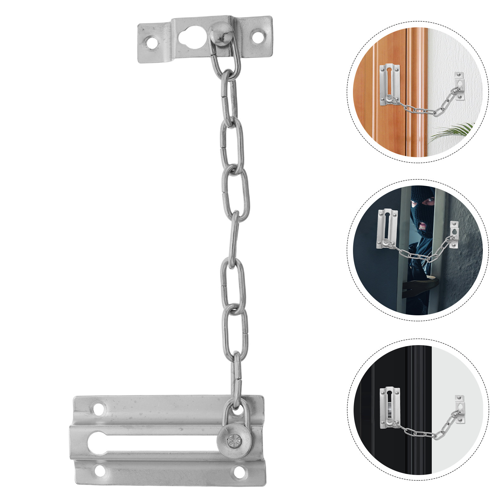 Heavy Duty Stainless Steel Ant - Security Chain Door のレビューと価格