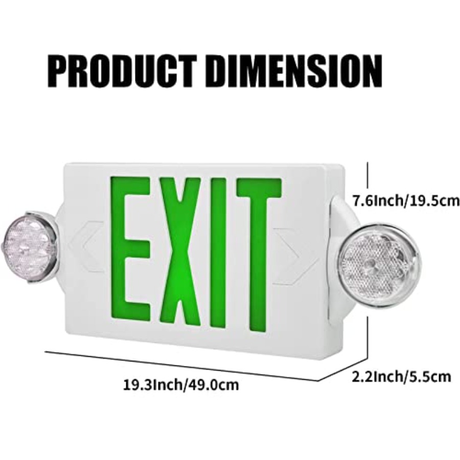 Emergency Exit Light, Adjustab - Emergency Exit Sign のレビューと価格