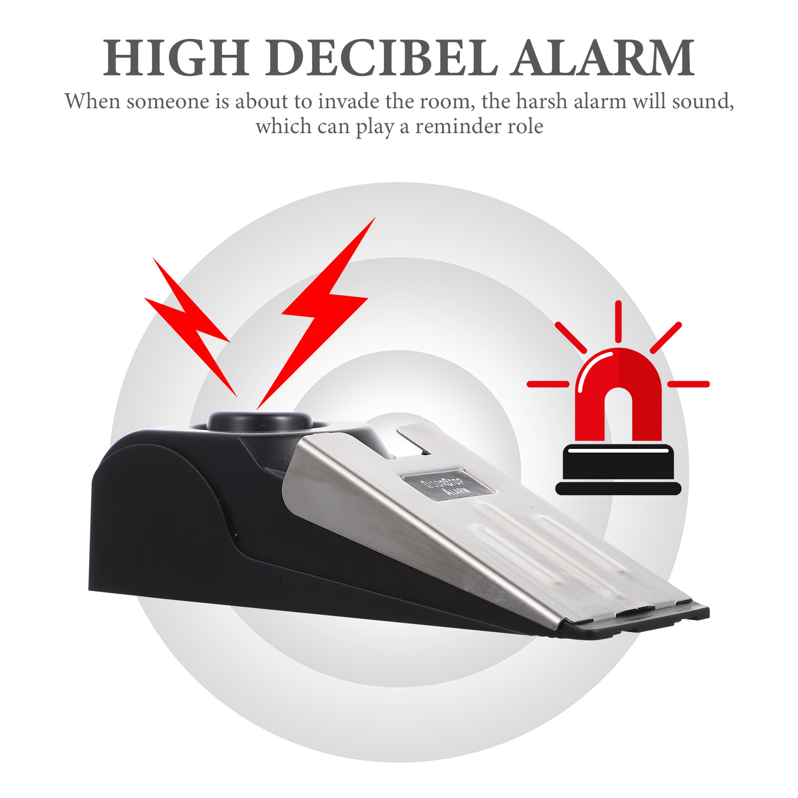 Anti Theft Door Stopper with A - Door Stop Alarm のレビューと価格