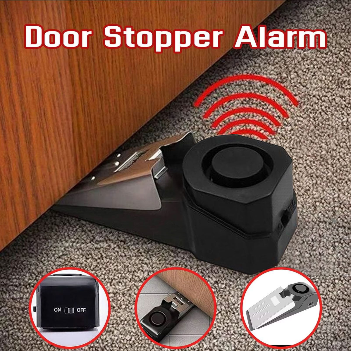 Wireless Door Stop Alarm Syste - Door Stop Alarm のレビューと価格