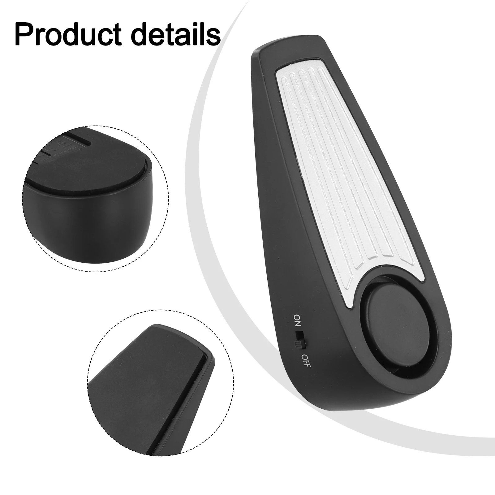 Alarm White Portable Doorstop  - Door Stop Alarm のレビューと価格