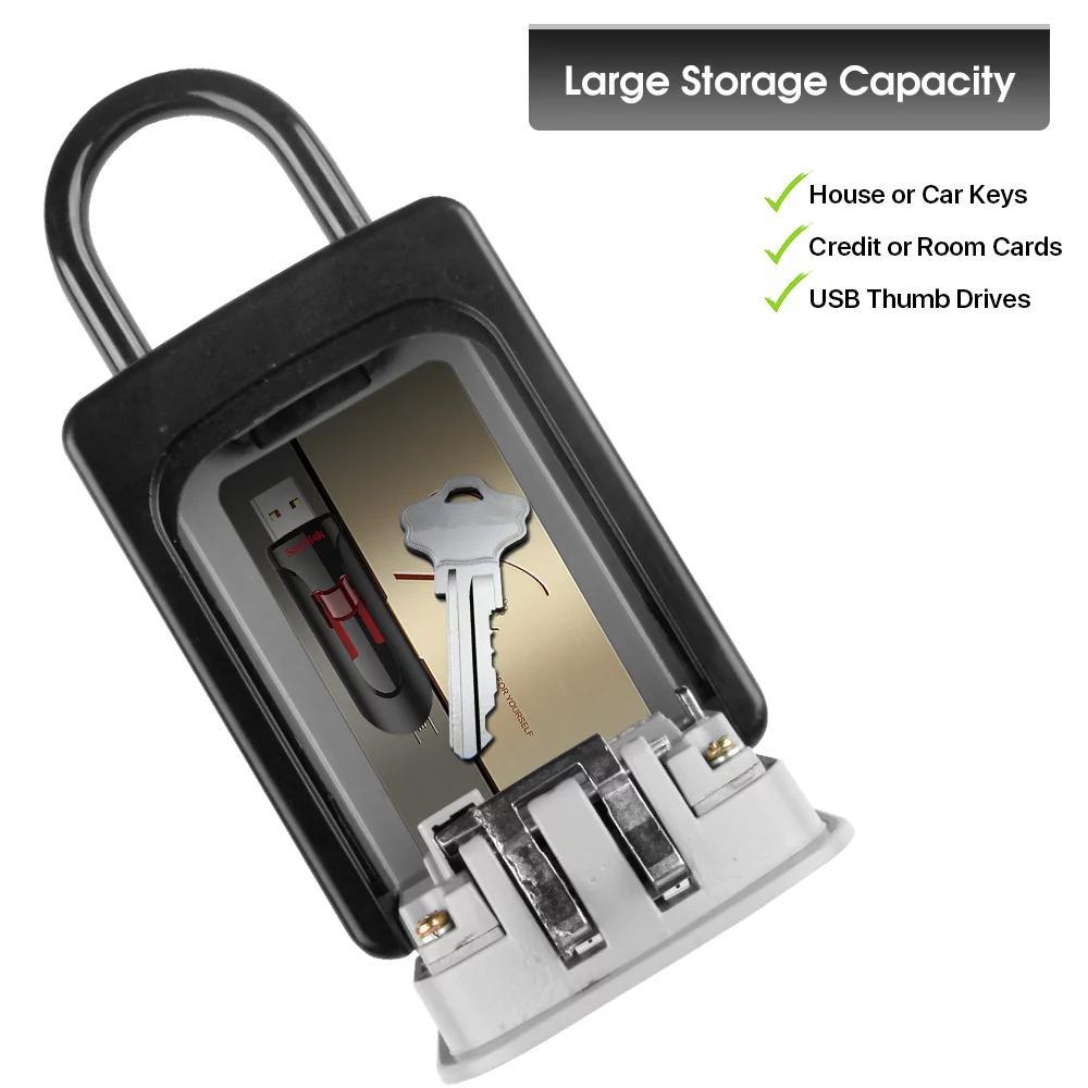 Wall Mount Key Lock Box 4 Digi - Lockbox Key Secure のレビューと価格