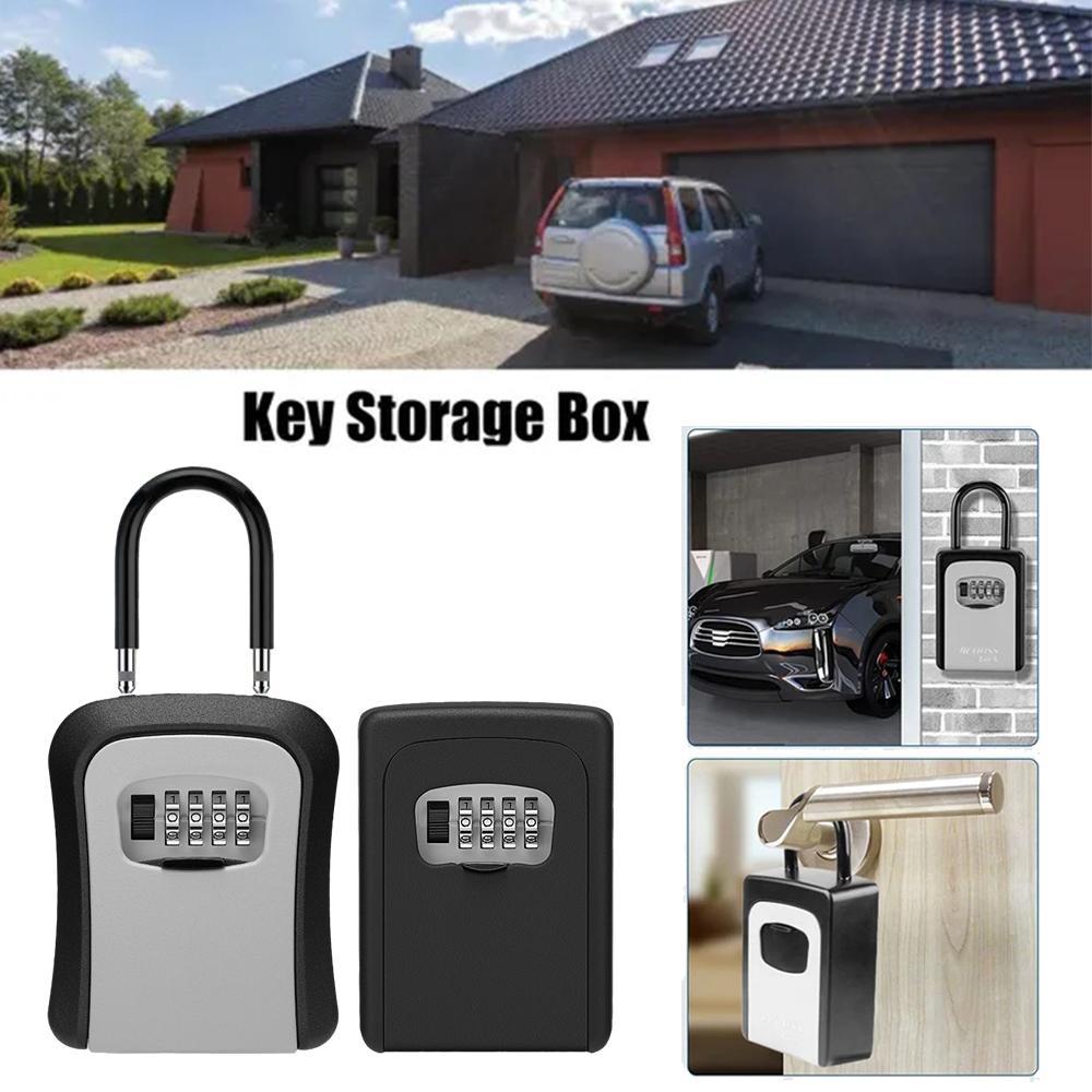 Wall Mount Key Lock Box 4 Digi - Lockbox Key Secure のレビューと価格