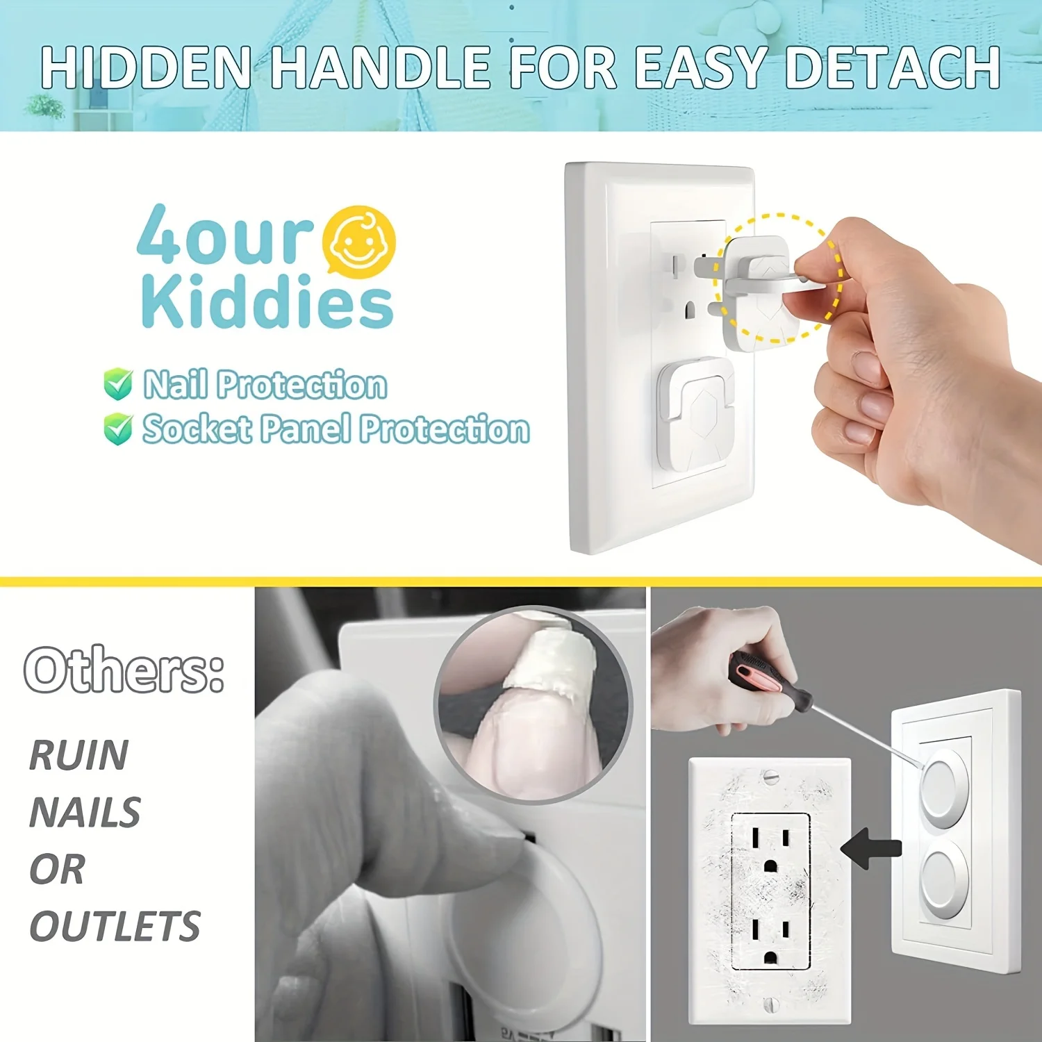 Easy Install Baby Child Electr - Outlet Cover Baby のレビューと価格