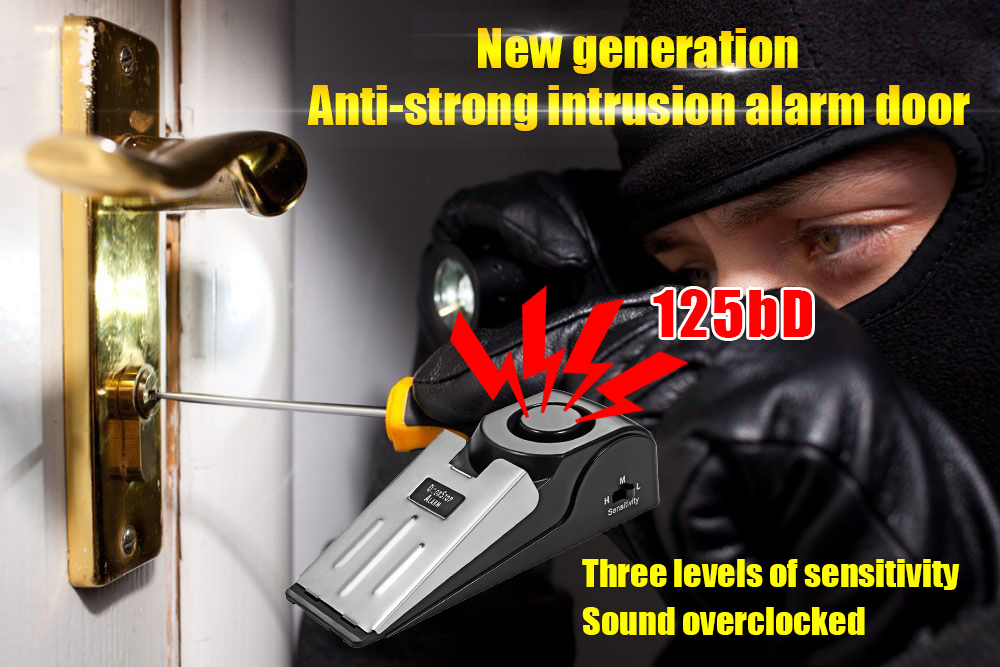 KERUI 125DB Anti-theft Burglar - Door Stop Alarm のレビューと価格