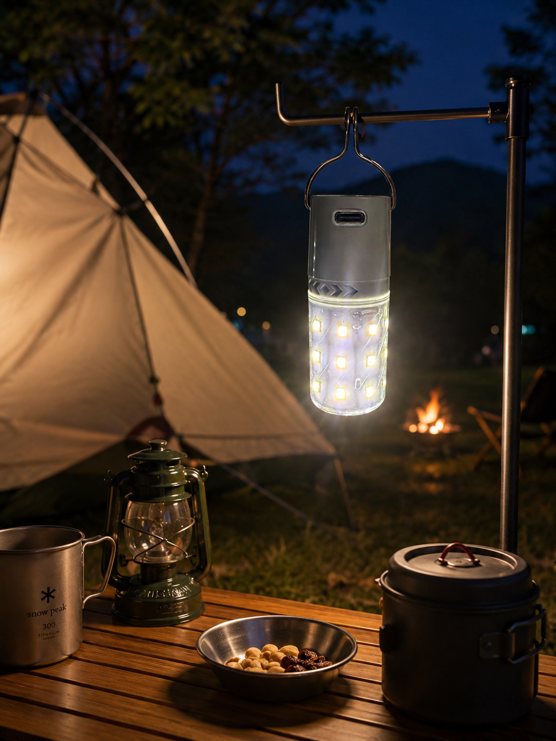 USB Rechargeable Emergency Lig - Power Outage Light のレビューと価格