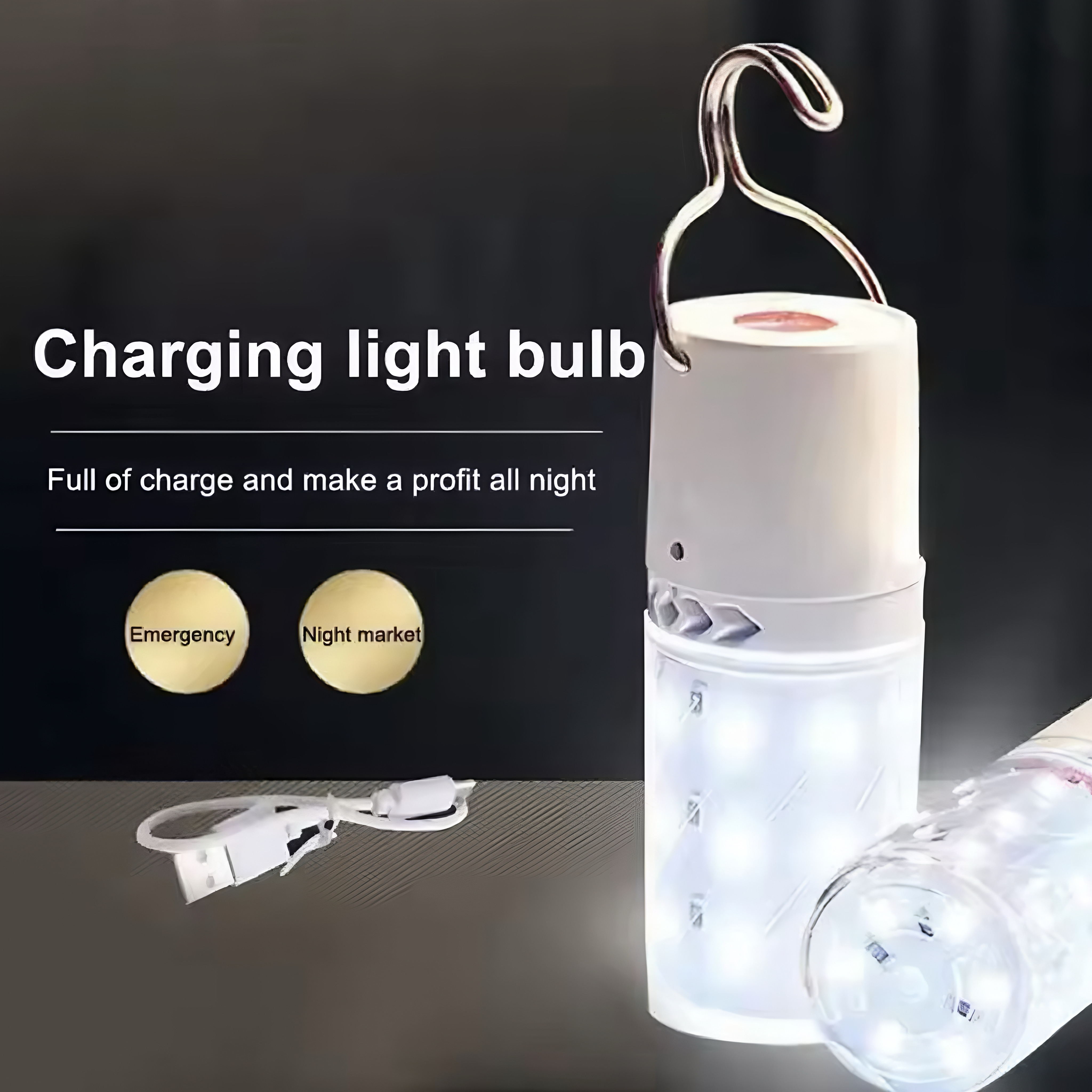 USB Rechargeable Emergency Lig - Power Outage Light のレビューと価格