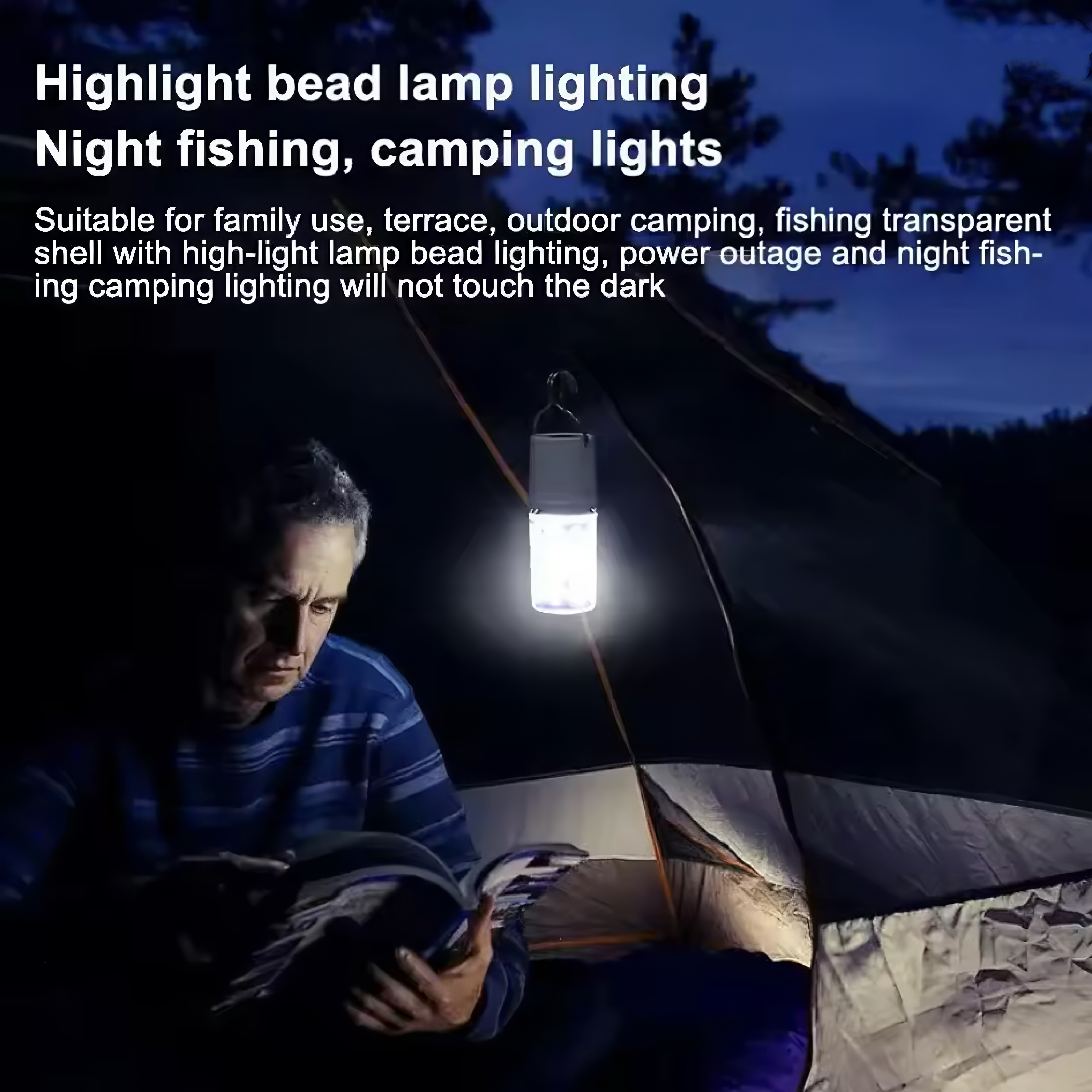 USB Rechargeable Emergency Lig - Power Outage Light のレビューと価格
