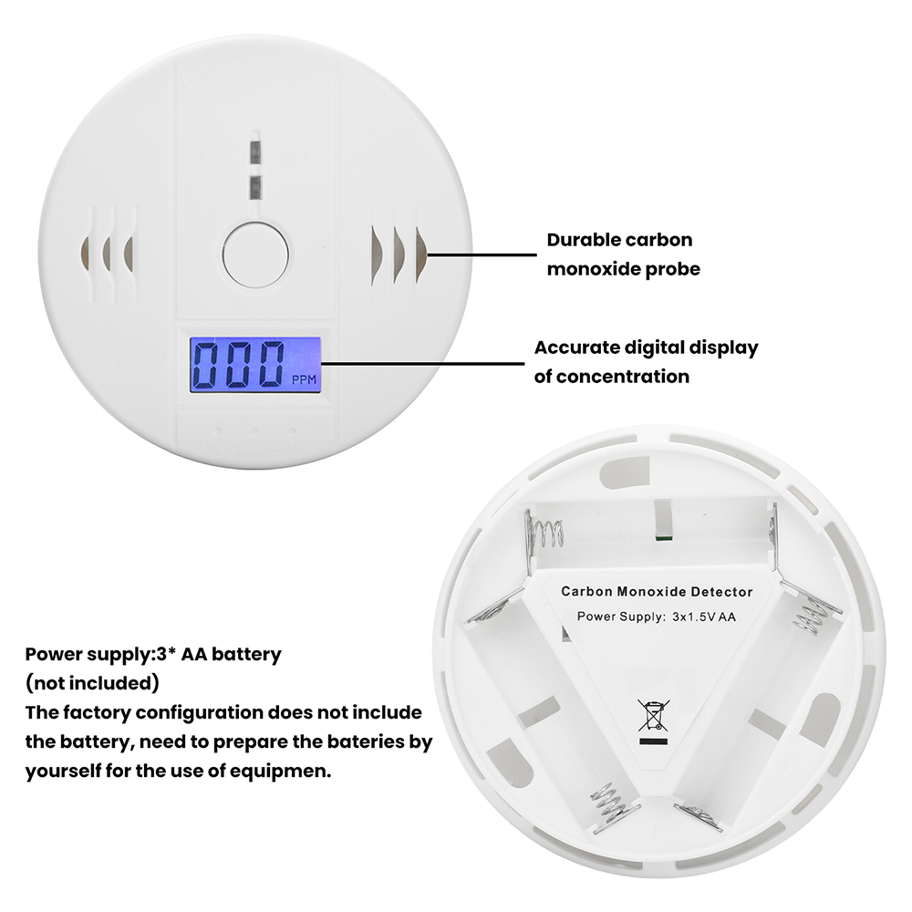 Carbon Monoxide Detector House - Smoke Detector Interconnected のレビューと価格