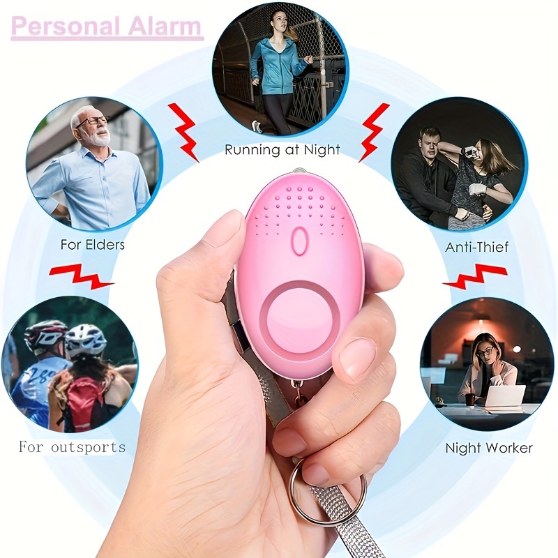 130dB Personal Safety Alarm wi - Personal Alarm Keychain のレビューと価格