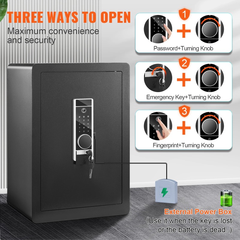 SucceBuy Electric Safe 2.2/1.8 - Fire Safe Document のレビューと価格