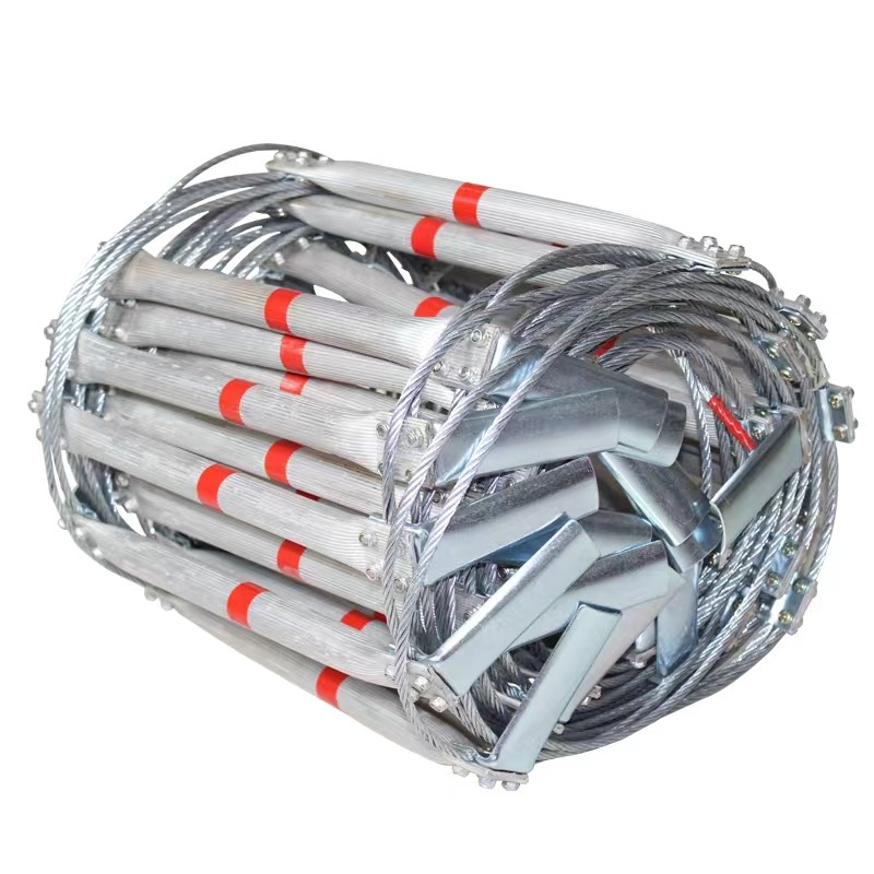 5M Soft Rope Ladder With Wire  - Fire Escape Ladder のレビューと価格