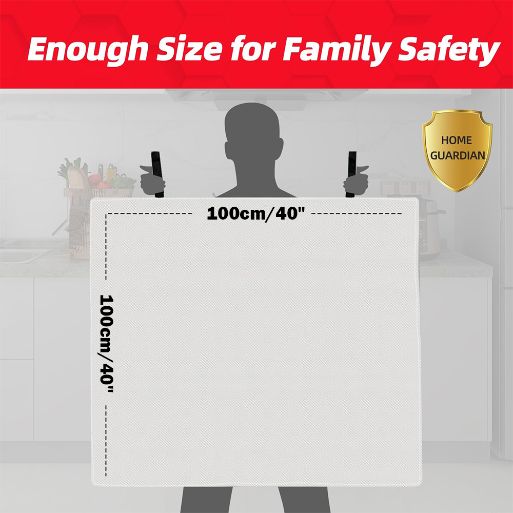 Fire Blanket 2 Pack 2*2m/1.5*1 - Fire Blanket Kitchen のレビューと価格
