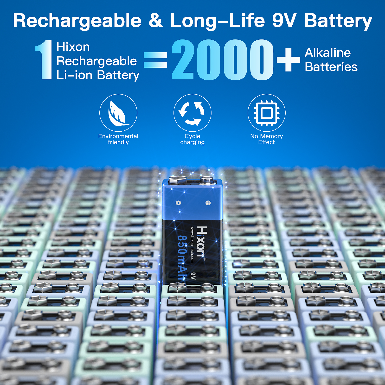 6f22 850mAh 9v Lithium Recharg - Smoke Detector Interconnected のレビューと価格