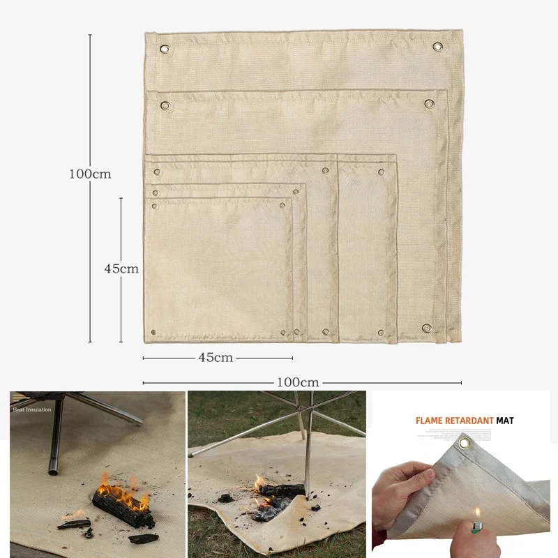 New Outdoor Camping Fireproof  - Fire Blanket Kitchen のレビューと価格