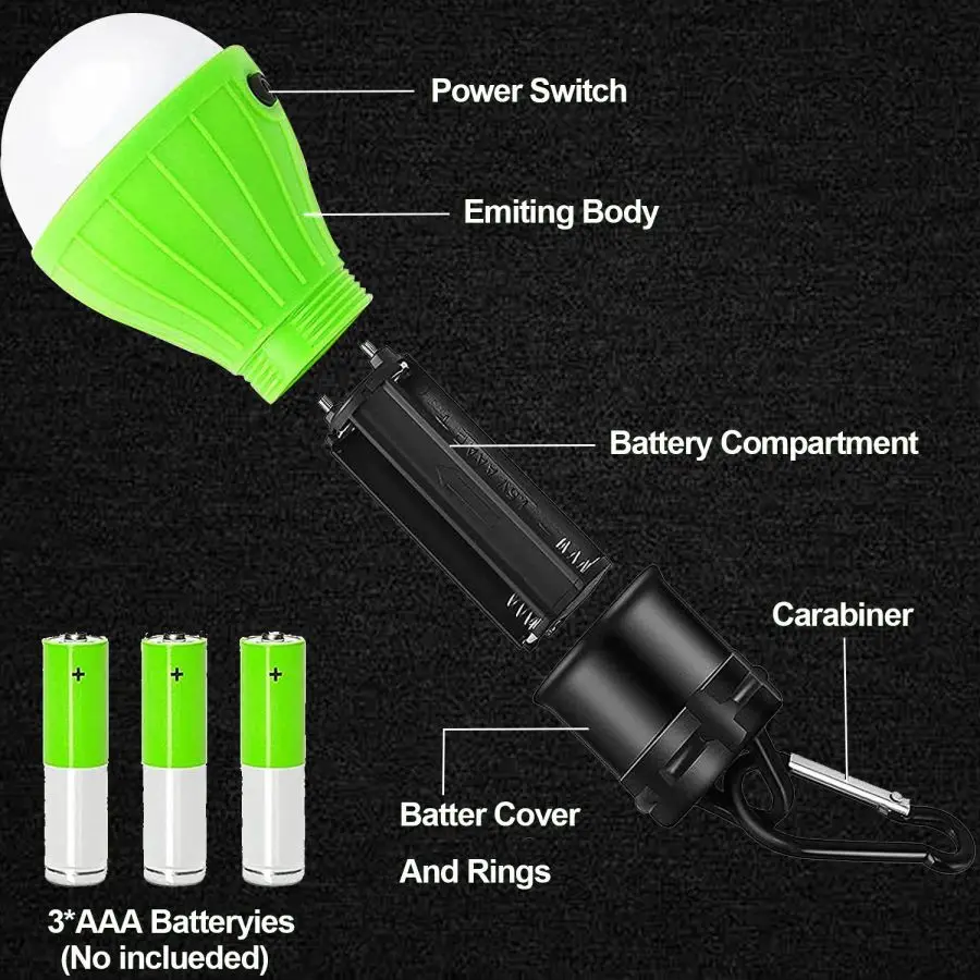 LED Camping Lights Tent Lamp P - Power Outage Light のレビューと価格