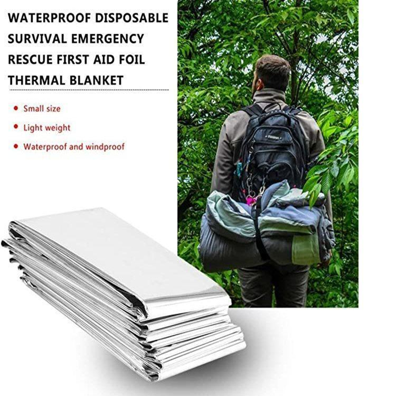 Emergent Blanket Mylar Thermal - First Aid Bag Kit のレビューと価格
