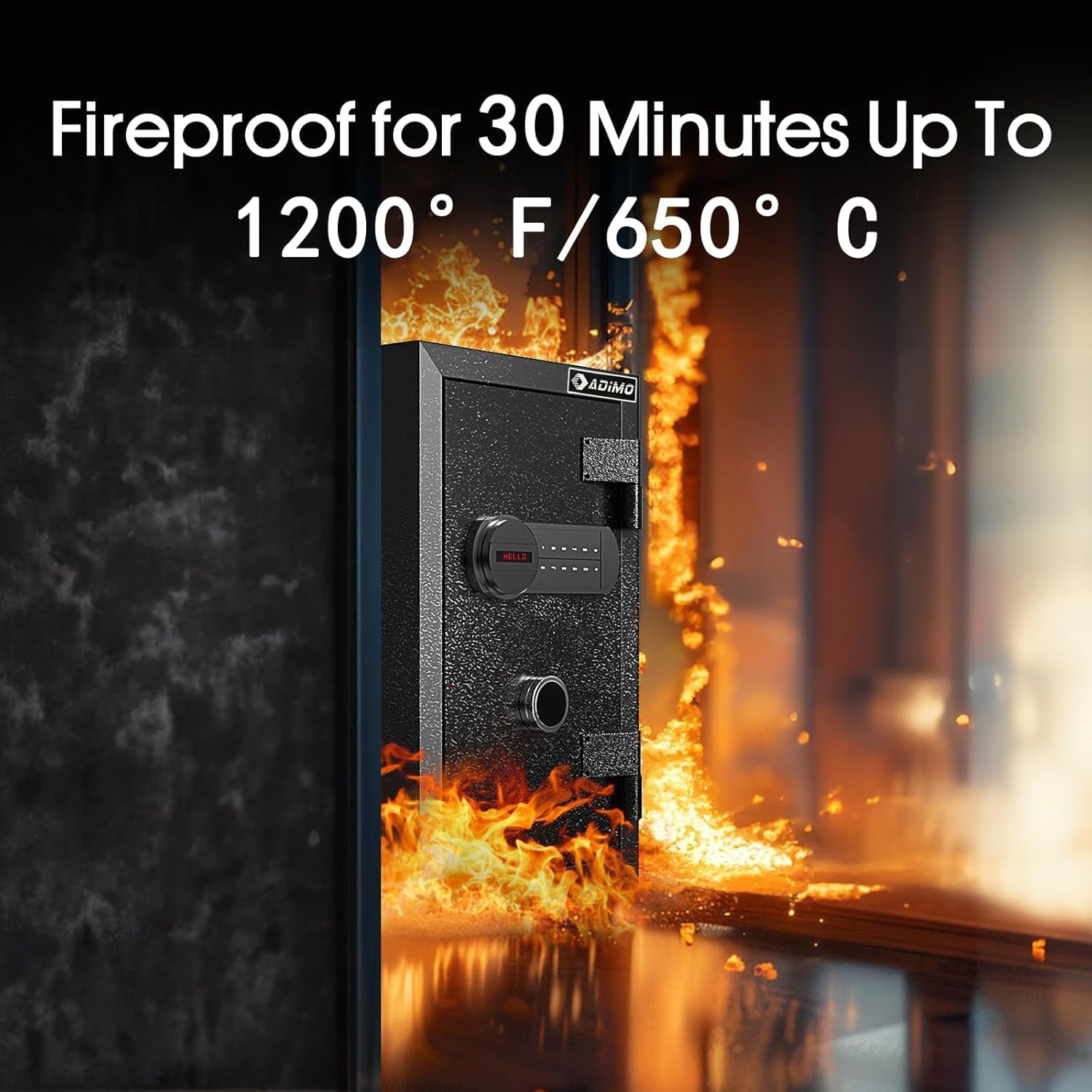 Heavy-Duty Fireproof Safe Box  - Fire Safe Document のレビューと価格