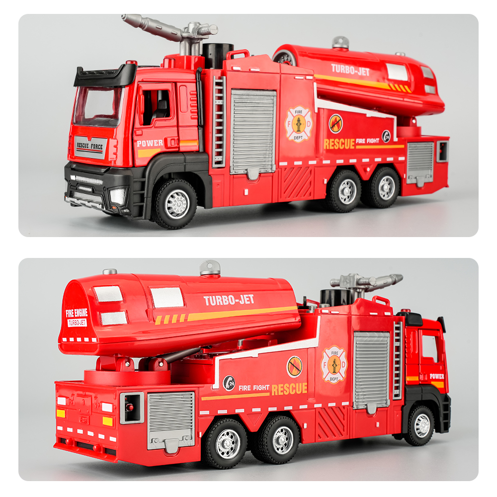 New Alloy Fire Truck Toy Large - Fire Escape Ladder のレビューと価格