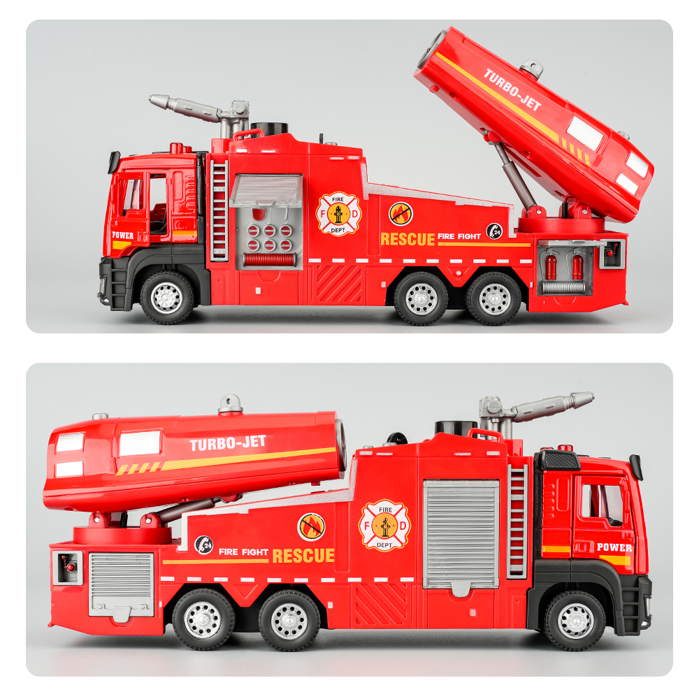 New Alloy Fire Truck Toy Large - Fire Escape Ladder のレビューと価格