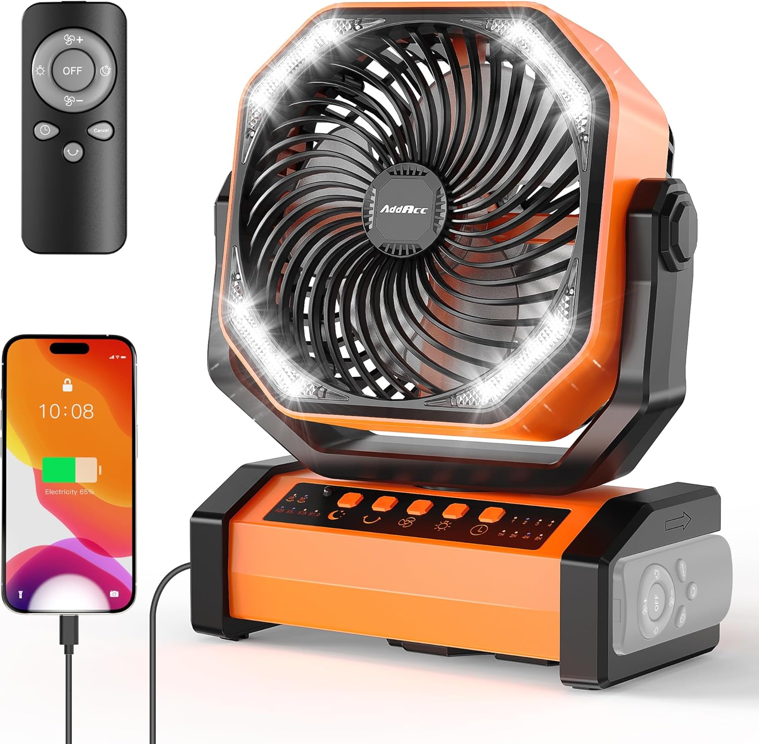 20000mAh Rechargeable Camping  - Power Outage Light のレビューと価格