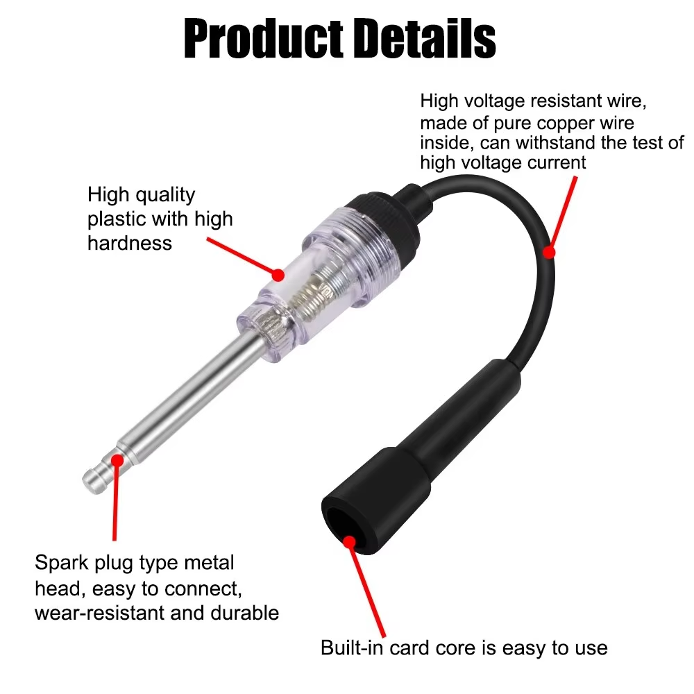 Car Spark Plug Tester Pen Igni - Co Detector Plug のレビューと価格