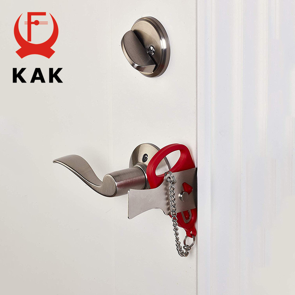 KAK Portable Door Lock Keyless - Security Chain Door のレビューと価格