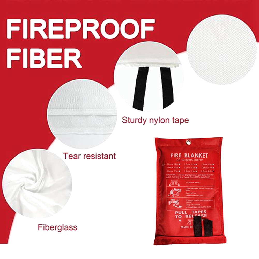 AED2-Emergency Fire Blanket, F - Fire Blanket Kitchen のレビューと価格