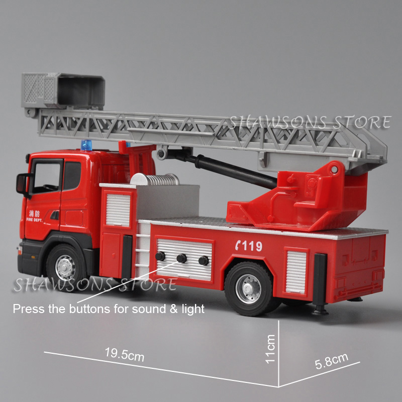 1:43 Scale Diecast Vehicle Mod - Fire Escape Ladder のレビューと価格