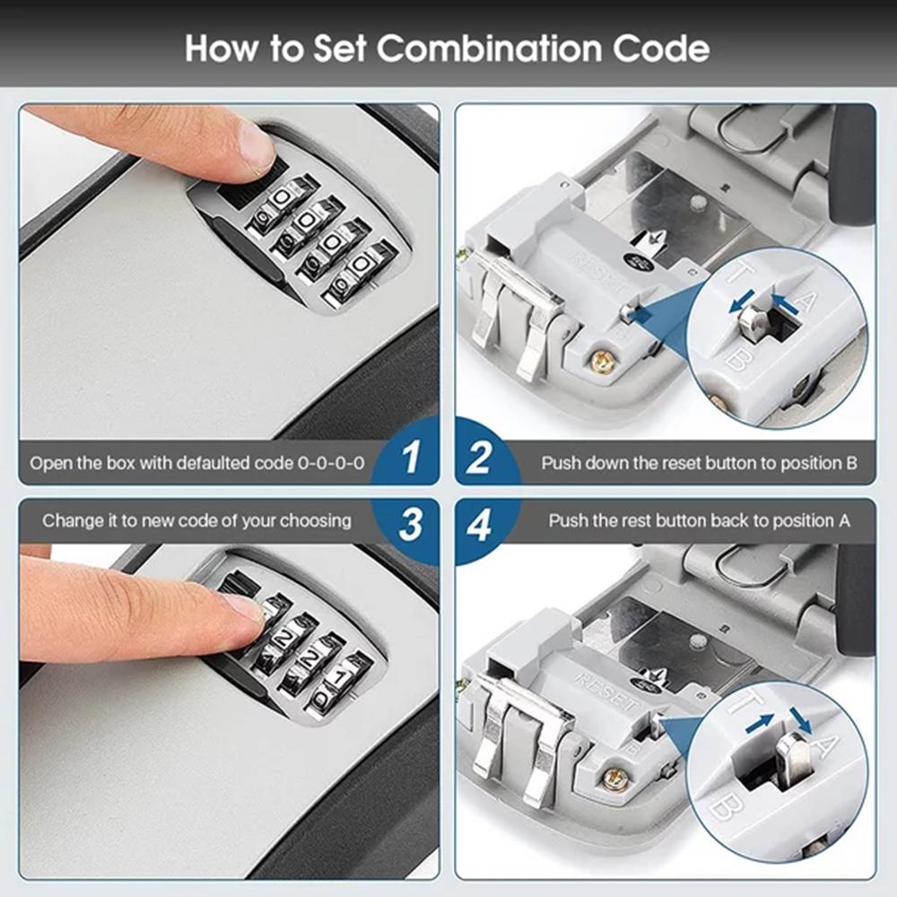 Wall-Mounted Key Storage Box P - Lockbox Key Secure のレビューと価格