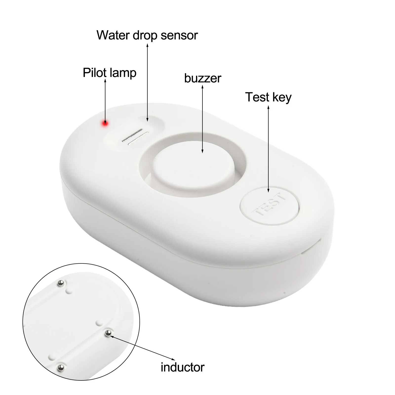 Flood Alarm Smart Home Water S - Water Alarm Sensor のレビューと価格