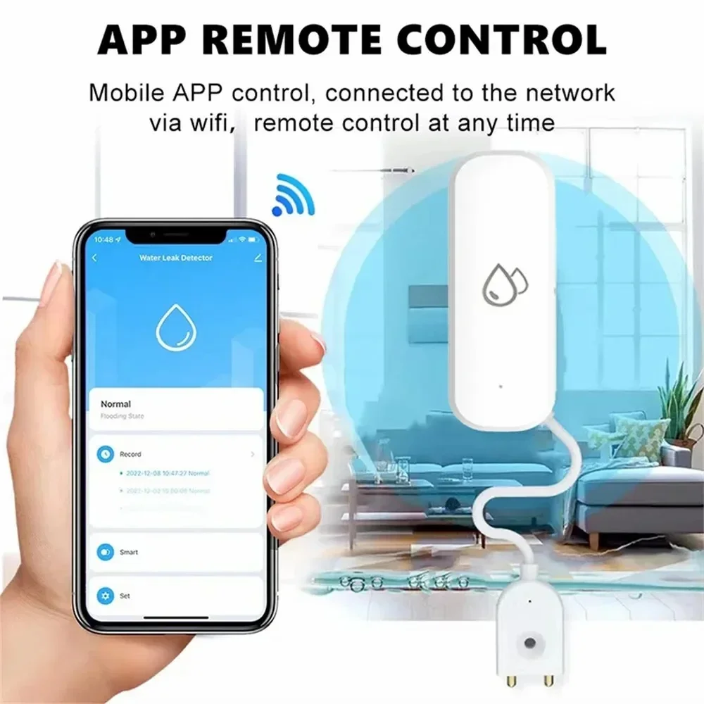Tuya WiFi Water Sensor Leakage - Water Alarm Sensor のレビューと価格