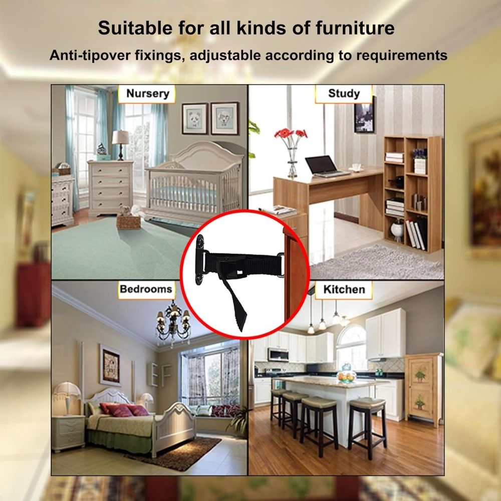 Earthquake Proof Furniture Anc - Earthquake Anchor Strap のレビューと価格