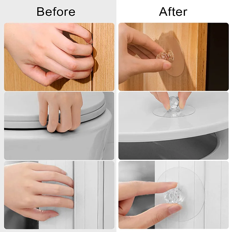 2/10Pcs Punch-free Drawer Knob - Window Lock Bar のレビューと価格