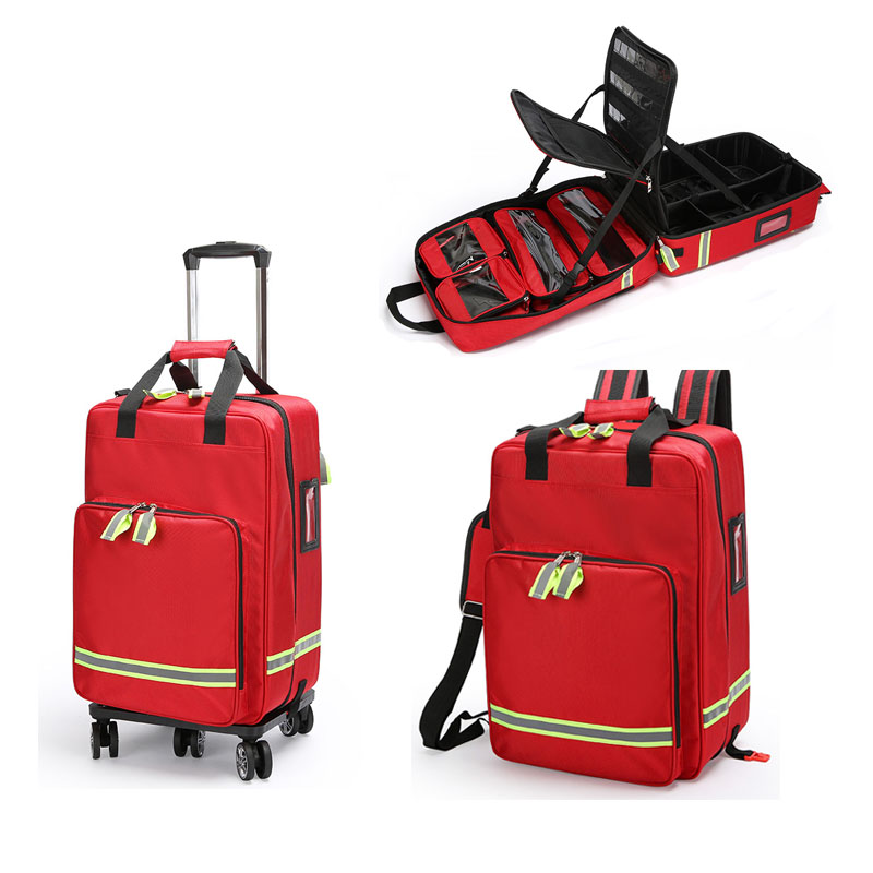 Large Capacity Empty Trolley F - First Aid Bag Kit のレビューと価格