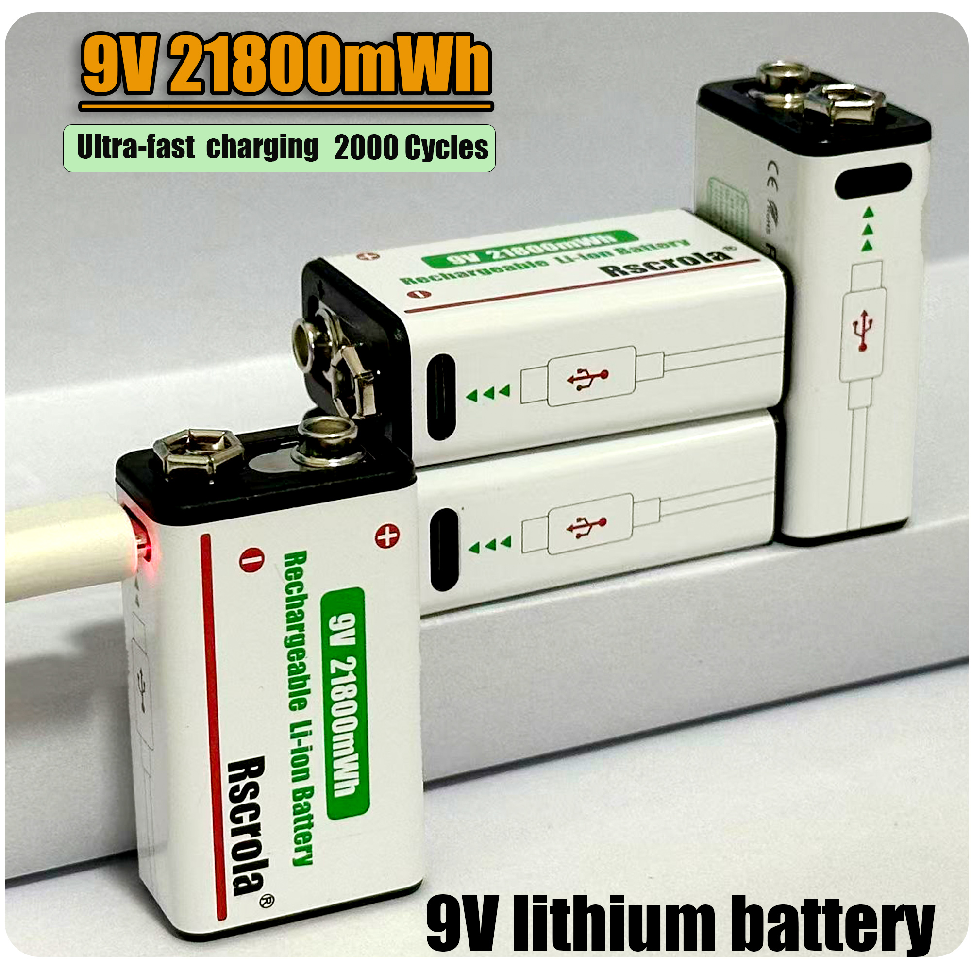 9V Lithium ion Rechargeable Ba - Smoke Detector Interconnected のレビューと価格