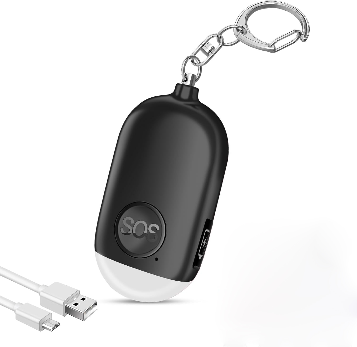 1pc Ultra-Loud 130DB Personal  - Personal Alarm Keychain のレビューと価格