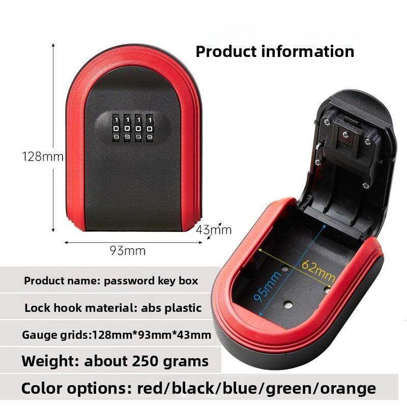 Plastic Key Box with Password  - Lockbox Key Secure のレビューと価格